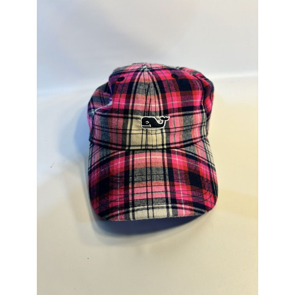 Vineyard Vines Plaid Flannel Preppy Hat pumpkin patch